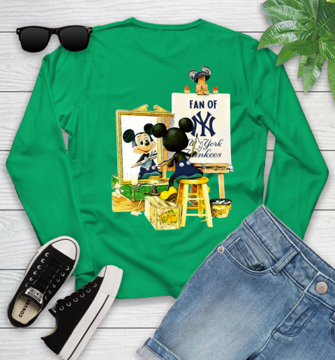 MLB Baseball New York Yankees Mickey Drawing Shirt 118