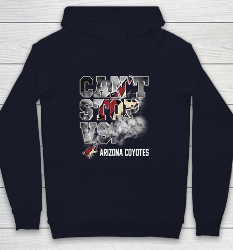 NHL Arizona Coyotes Hockey Can't Stop Vs Youth Hoodie 2