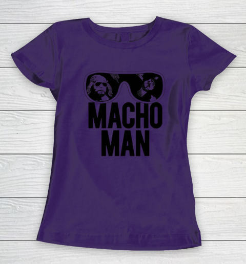 Purple Macho Man Women's T-Shirt