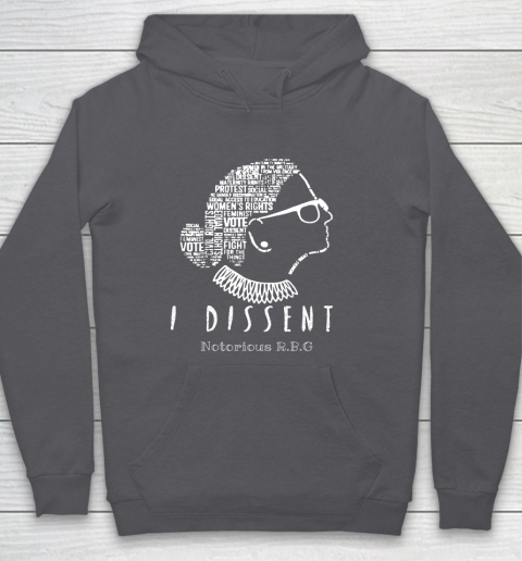 Notorious RBG Ruth Bader Ginsburg I Dissent Hoodie 4
