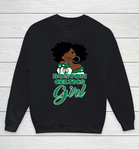 Boston Celtics Girl NBA Youth Sweatshirt