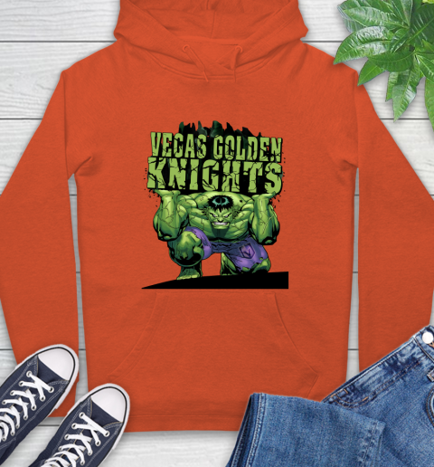Vegas Golden Knights NHL Hockey Incredible Hulk Marvel Avengers Sports Hoodie 5