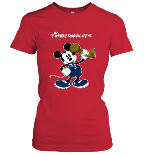 Mickey Minnesota Timberwolves Women's T-Shirt