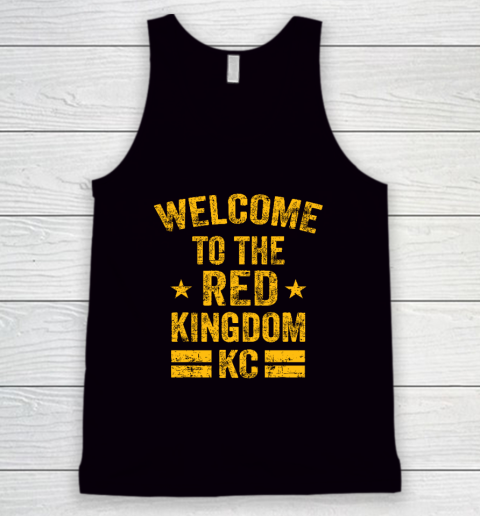 Welcome To The Red Kingdom Kansas City Tank Top