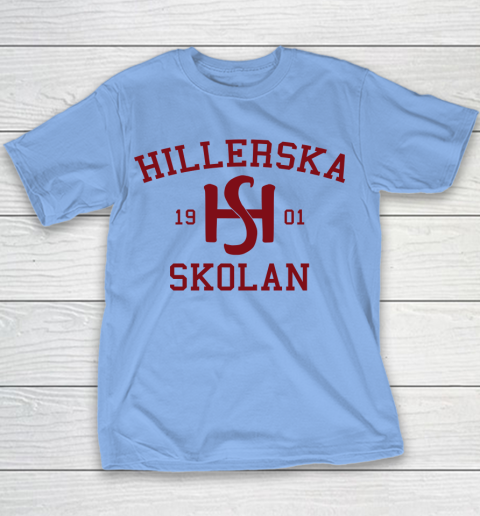 Hillerska Grey  Young Royals Hillerska School Youth T-Shirt 7