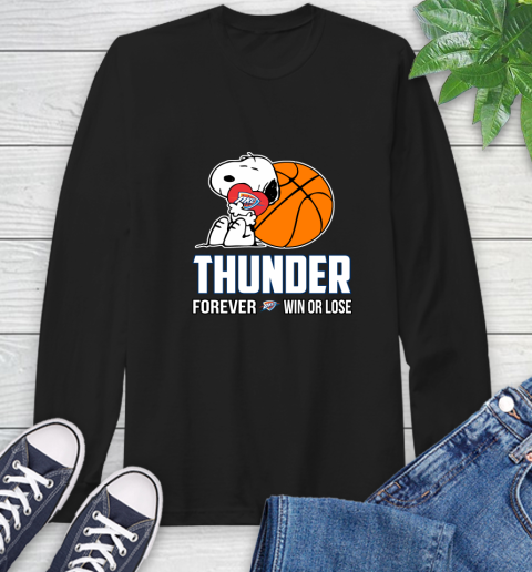 NBA The Peanuts Movie Snoopy Forever Win Or Lose Basketball Oklahoma City Thunder_000 59