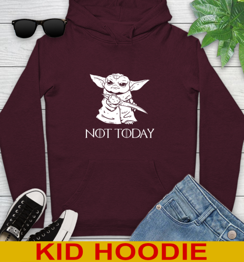 Not Today Game Of Thrones Star Wars Baby Yoda Shirt 134
