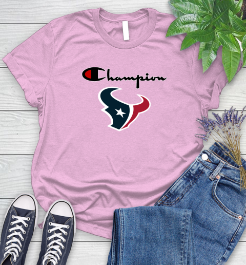 NFL Football Houston Texans Champion Shirt Women's T-Shirt 8