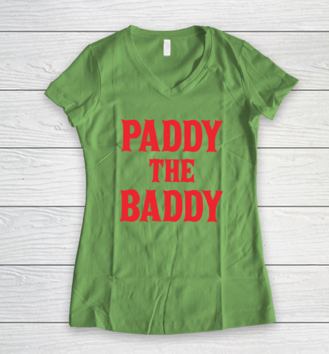 Paddy The Baddy Women's V-Neck T-Shirt 4