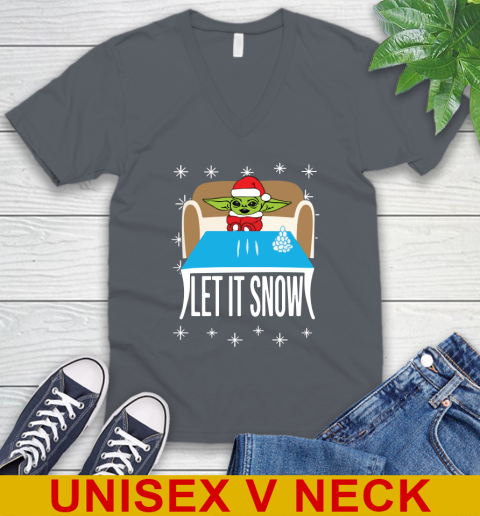 Christmas Baby Yoda And Cocaine Let It Snow Star Wars Shirts 50