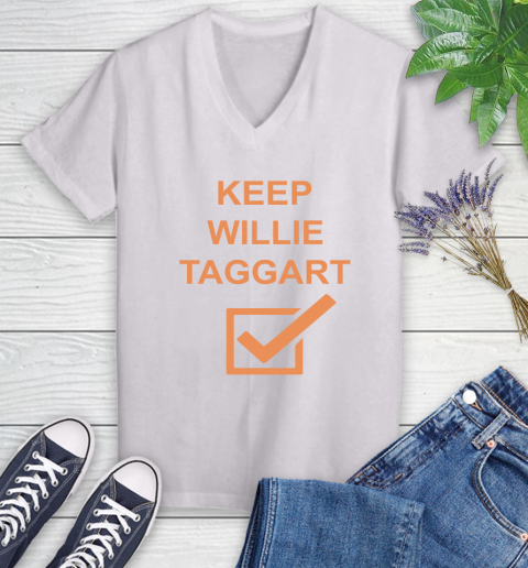 Keep Willie Taggart Women's V-Neck T-Shirt