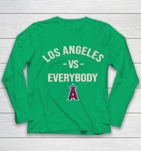 Los Angeles Angels Vs Everybody Youth Long Sleeve 4