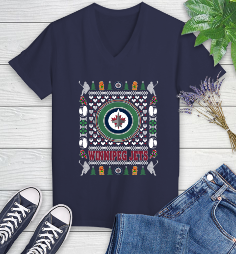 Winnipeg Jets Merry Christmas NHL Hockey Loyal Fan Ugly Shirt 85