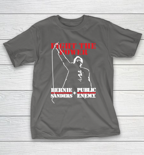 Fight The Power Bernie Sanders Public Enemy T-Shirt 8