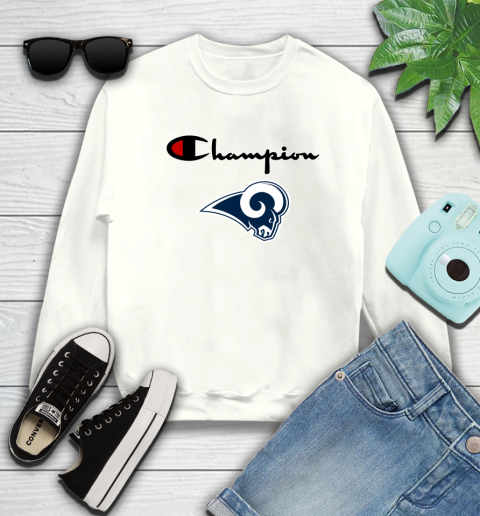 NFL Football Los Angeles Rams Champion Shirt Sweatshirt
