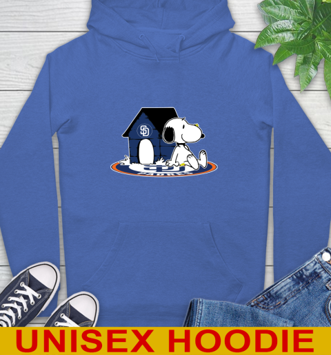 MLB Baseball San Diego Padres Snoopy The Peanuts Movie Shirt Hoodie 9