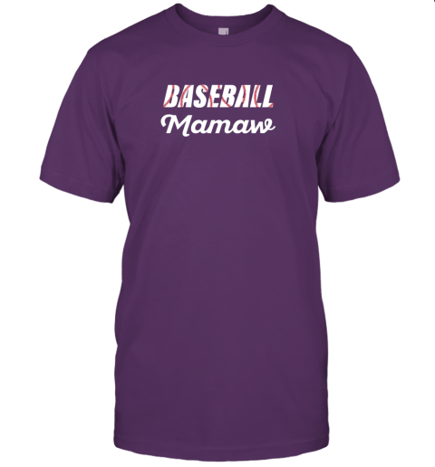 gn9y baseball mamaw grandparent supporter jersey t shirt 60 front team purple