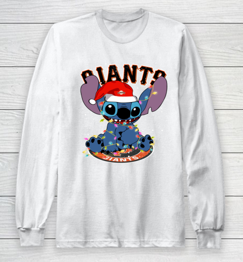 San Francisco Giants MLB noel stitch Baseball Christmas Long Sleeve T-Shirt