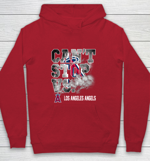 MLB Los Angeles Angels Baseball Can t Stop Vs Los Angeles Angels Youth Hoodie