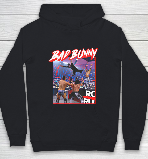 Bad Bunny WWE Youth Hoodie