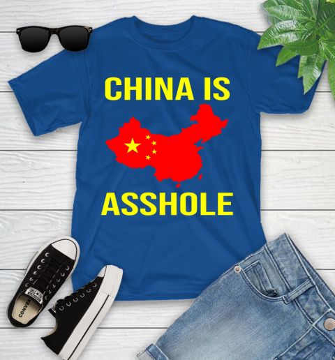 China is asshole shirt 109