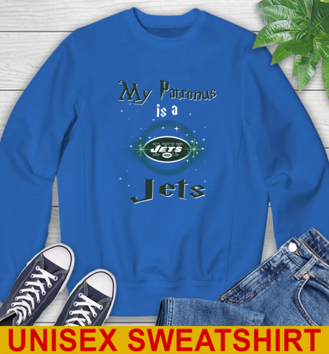 NFL Football Harry Potter My Patronus Is A New York Jets Sweatshirt 11