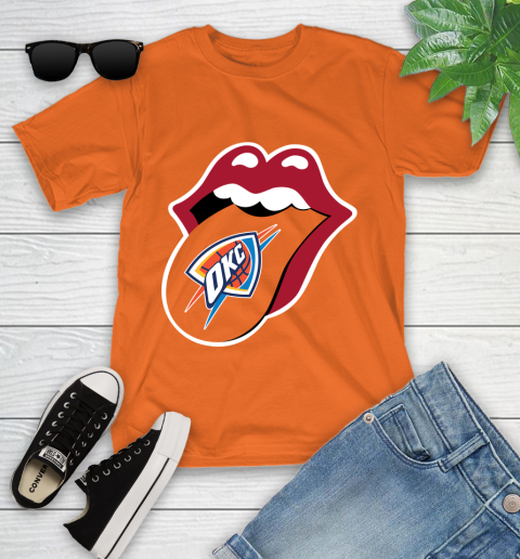Oklahoma City Thunder NBA Basketball Lips I Root For My Team Adoring Fan 109