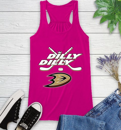 NHL Anaheim Ducks Dilly Dilly Hockey Sports Racerback Tank 8