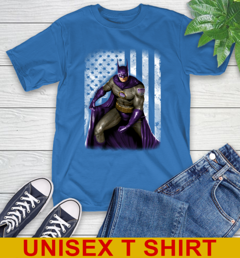 Sacramento Kings NBA Basketball Batman DC American Flag Shirt T-Shirt 11