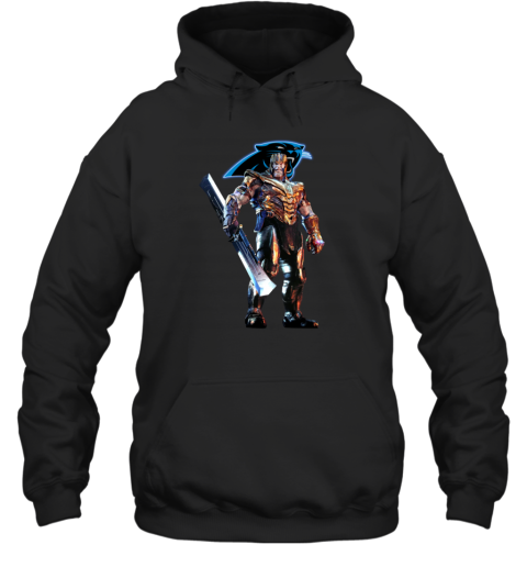 NFL Thanos Marvel Avengers Endgame Football Carolina Panthers Hoodie