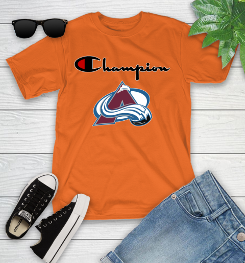 NHL Hockey Colorado Avalanche Champion Shirt Youth T-Shirt 4