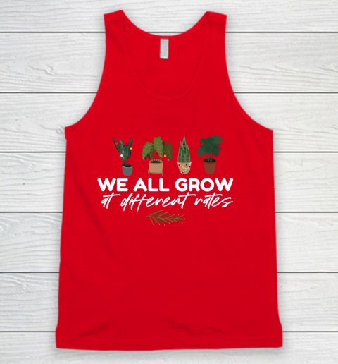 We All Grow At Different Rates, Special Education Teacher Autism Awareness Tank Top 5