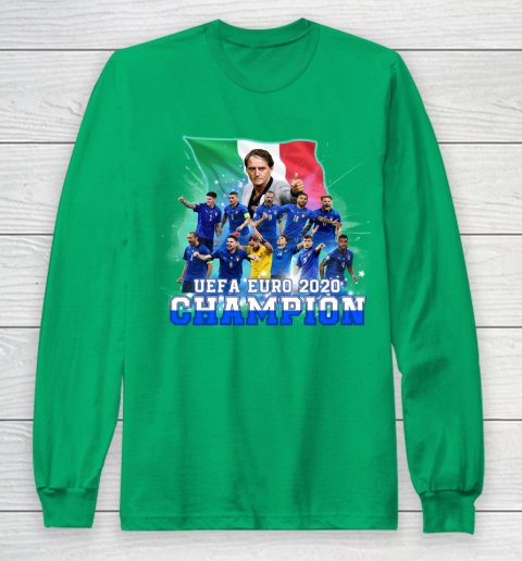 Italy European Champions 2020 Team Long Sleeve T-Shirt 4