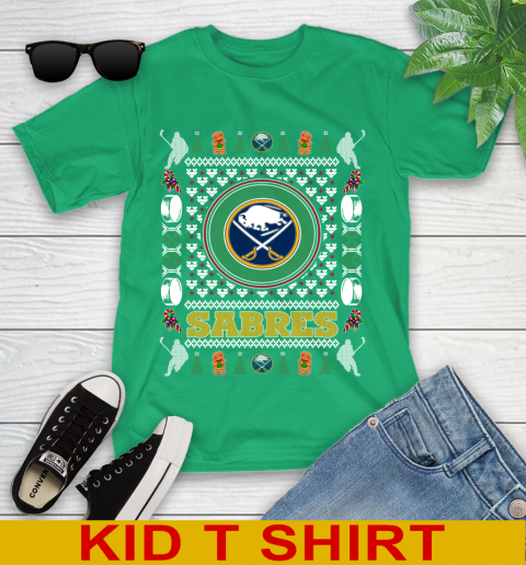 Buffalo Sabres Merry Christmas NHL Hockey Loyal Fan Youth T-Shirt 7