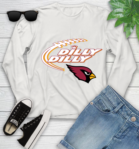 NFL Arizona Cardinals Dilly Dilly Football Sports Youth Long Sleeve 12