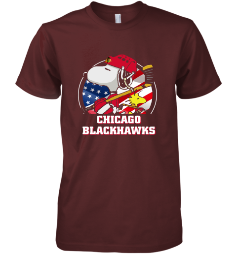xxu9-chicago-blackhawks-ice-hockey-snoopy-and-woodstock-nhl-premium-guys-tee-5-front-maroon-480px