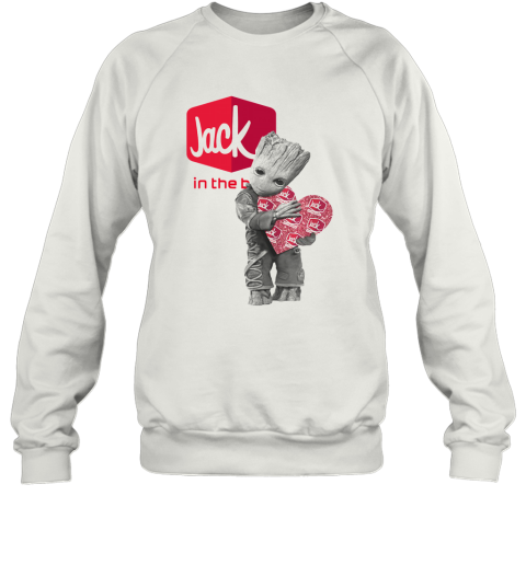 Baby Groot Hug Jack In The Box Sweatshirt
