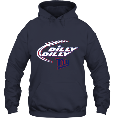 NFL New York Giants Dilly Dilly Football Sports 33UAmEYTWuW hoodie 23 95 151514 front navy