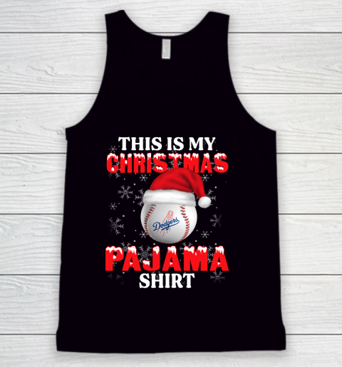 Los Angeles Dodgers This Is My Christmas Pajama Shirt MLB Tank Top