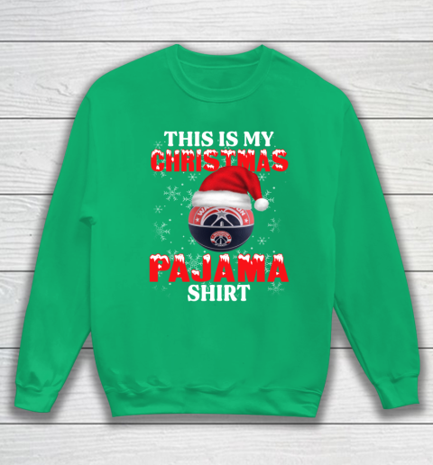 Washington Wizards This Is My Christmas Pajama Shirt NBA Sweatshirt 5