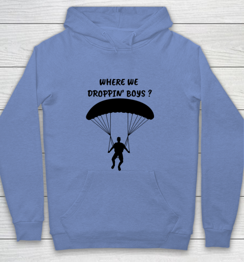 Fortnite Tshirt Where we droppin Boys Youth Hoodie 7