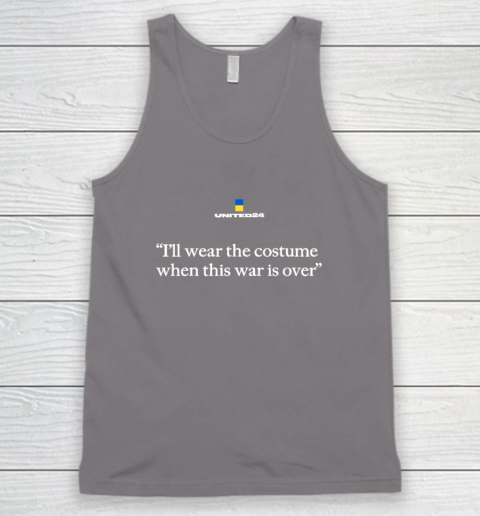 United24 Ukraine Shirt I'll Wear The Costume When This Tank Top 5