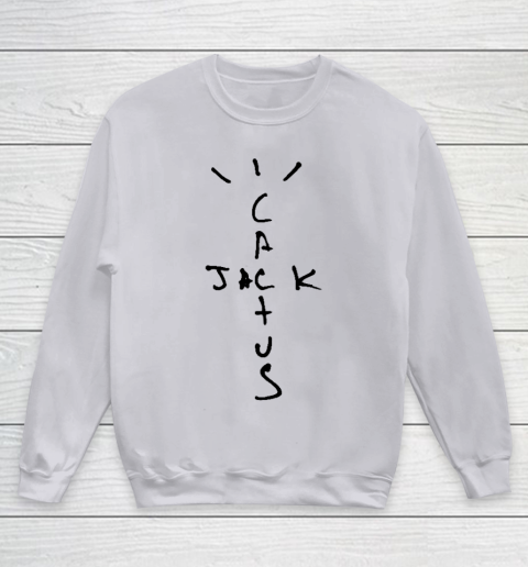 Travis Scott  Cactus Jack Black Youth Sweatshirt 2
