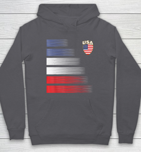 Soccer jersey online over hoodie