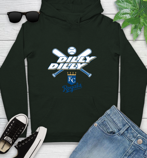 MLB Kansas City Royals Dilly Dilly Baseball Sports Youth Hoodie 13