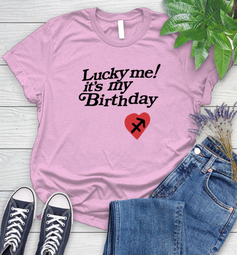 Lucky me it's my birthday shirt 76