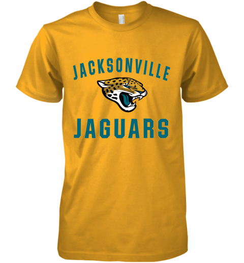 Jacksonville Jaguars Nfl Line By Fanatics Branded Vintage Victory Premium Men's T-Shirt