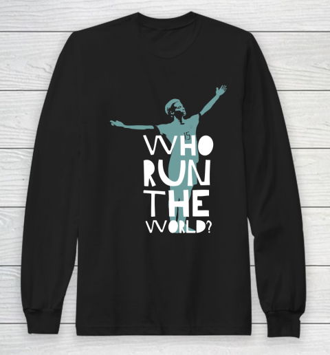 Megan Rapinoe Who Run The World Long Sleeve T-Shirt