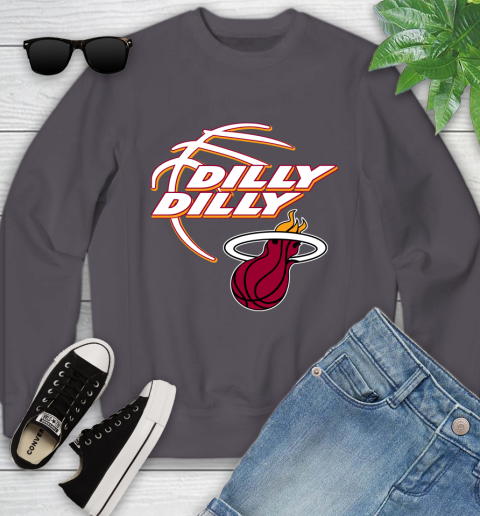 NBA Miami Heat Dilly Dilly Basketball Sports Youth Sweatshirt 6