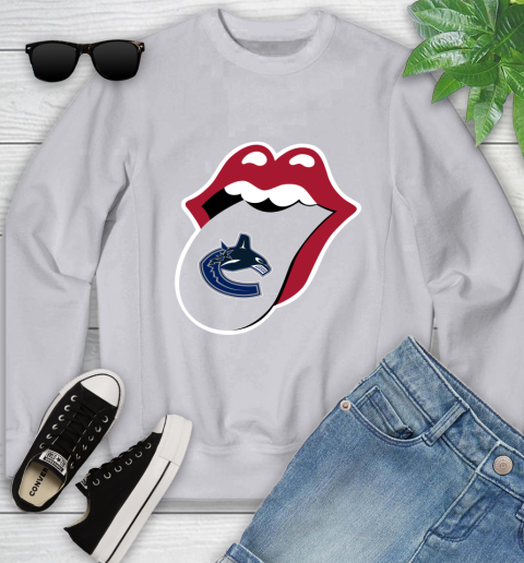 Vancouver Canucks NHL Hockey Lips I Root For My Team Adoring Fan 118